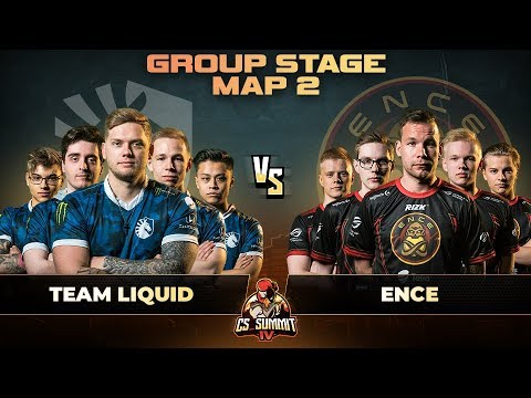 Liquid vs ENCE, Map 2 Dust 2 - cs_summit 4: Group Stage
