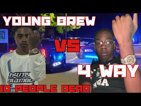 4way vs YoungBrew (Lil Toonk, Teflon Zay, Pnut2playa)
