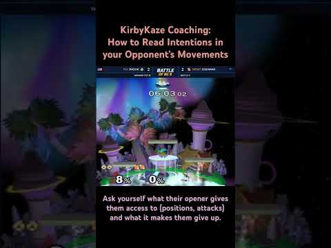KirbyKaze Coaching: How to Read Intentions in your Opponent’s Movements - #ssbm