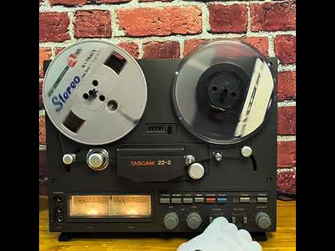 TASCAM 22-2, 2 track - [SUPERB!!] - Refurbished ($300!), with Maxell takeup reel, extra 7" AMPEX reel image 14