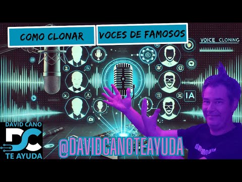 Clona VOZ de los Famosos: PARTE 01 Aprende a Clonar Cualquier Voz con tu PC! Tutorial completo