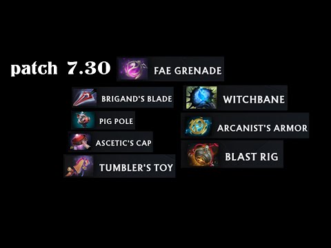 Patch 7.30 New BROKEN neutral items