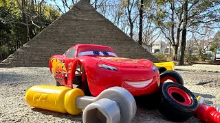 Disney Cars ☆ Find parts and assemble them [Egypt Park]