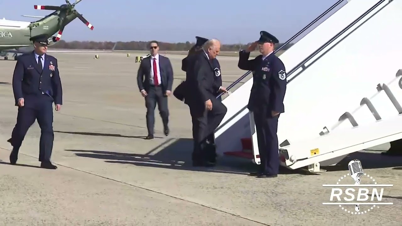 WATCH: The President departs The White House en route Miami, Florida - 11/5/2025