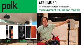 Video thumbnail for Polk Audio Atrium8 SDI  - REW Measurements vs. Polk LSiM703 and Polk LSi15 comparison by Ripewave Audio