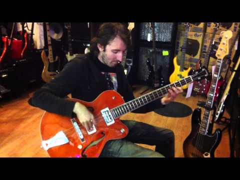 Gretsch Electromatic Bass test, by Anthony Carayon