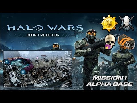 Halo Wars Legendary Gold Campaign - Mission 1 Alpha Base