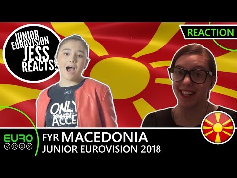 FYR MACEDONIA: Marija Spasovska - 'Doma' (REACTION) | Junior Eurovision 2018