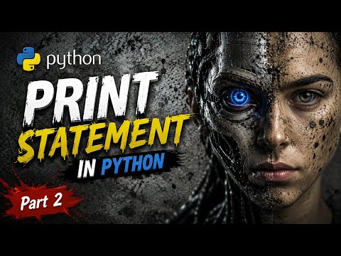 Python Print Statement Explained Print Sep End In Python Python Course Part 2 2026