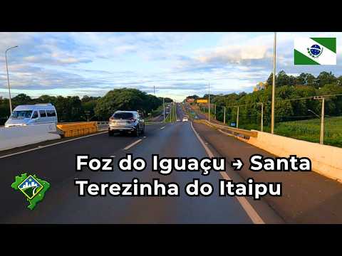 Foz do Iguaçu – Santa Terezinha do Itaipu | Pela BR-277 até o Oeste do Paraná