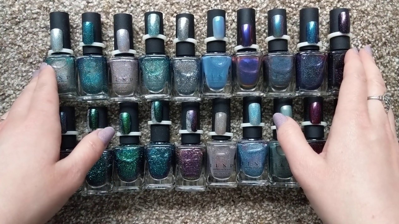 ILNP Cosmetics, Inc. ILNP Paradox (H) - Teal, Blue, Violet, Pink, Fuchsia Holographic Ultra Chrome Color Shifting Flakie Nail Polish