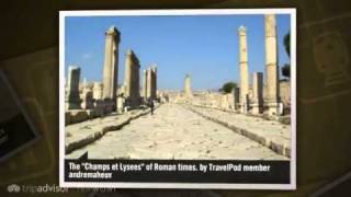 preview picture of video 'Among the best preserved roman ruins in the world Andremaheux's photos around Jerash, Jordan'