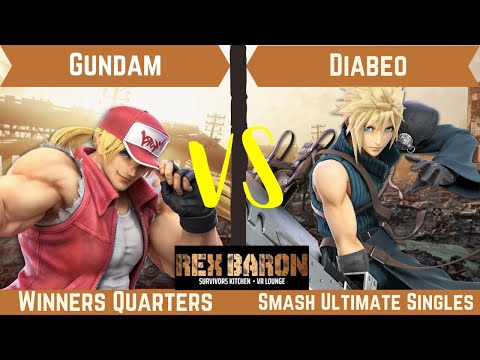 Rex Baron 5 Winners Quarter Finals - Gundam (Terry) Vs. Diabeo (Cloud)