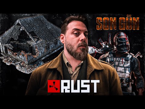 SAĞLAM 1 TANE BASE KALMADI! | RUST | SON GÜN