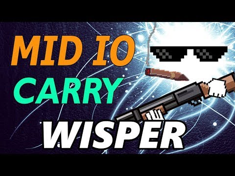 BALLSY MID - Wisper Mid Io Carry - Dota 2 Gameplay Full Game