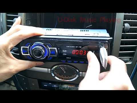 Bluetooth car mp3 player installation