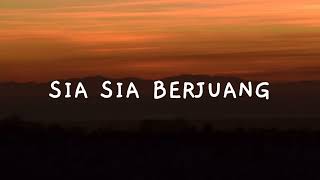Download lagu Sia Sia Berjuang | Zinidan Zidan ft. Tri Suaka | Cover Nabila Maharani | Lirik Lagu mp3