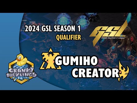 GuMiho vs Creator - TvP | 2024 GSL Season 1: Qualifier - Round 1 | EPT StarCraft 2 Tournament
