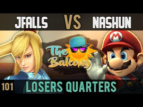 PM @ the Balcony 101 - Losers Quarters ft. Jason Waterfalls (ZSS) VS Nashun (Mario)