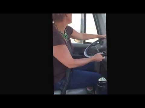 Takin' my Big Rig for a ride so you can see what farming is all about! Harvest durum wheat 2015!