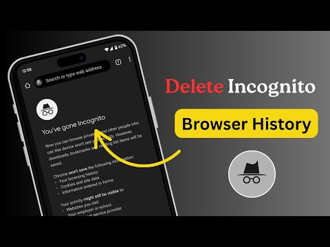 How To Delete Incognito Browser History On Android (Easy & 100% Working)
