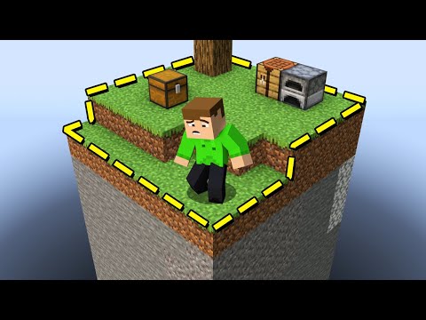 Kan jag överleva på EN CHUNK i Minecraft?!