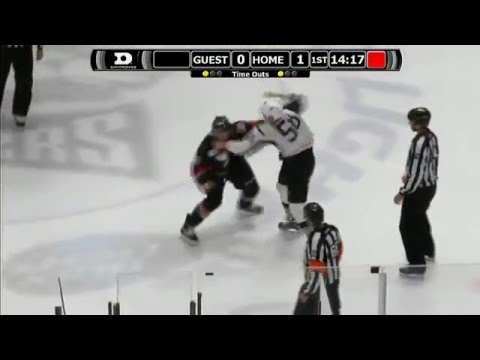 Patrick Bordeleau vs Kyle Hagel