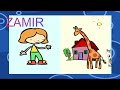 COMFY BABYTV HELP MARY THE GIRL CHOOSE A PET LION GIRAFFE OR PUPPY A SMALL DOG ENGLISH VERSION