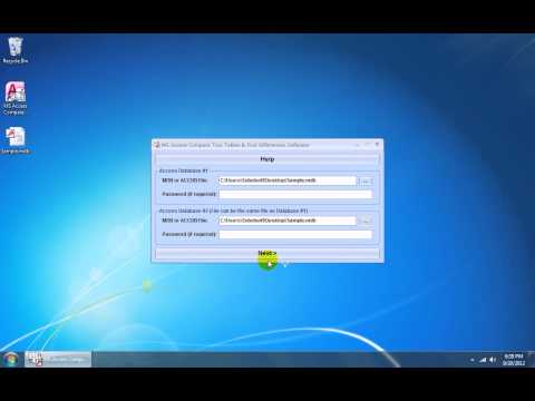 MS Access Compare Two Tables & Find Differences Software