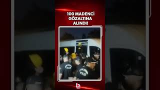 Madenciler gözaltında! Bağımsız Maden İş'ten bakanlıklara tepki! #shorts