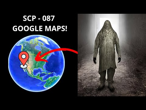 It's amazing that I was able to find the scary SCP 087 on Google Earth!