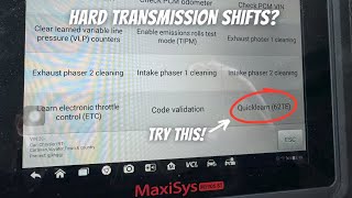 How to Perform Transmission Quicklearn on Chrysler, Dodge, Jeep, Ram [May Fix Hard Shifts!]