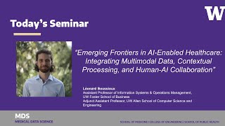 Frontiers in AI-Enabled Healthcare: Multimodal Data, Contextual Processing & Human-AI Collaboration