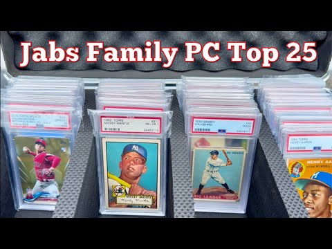 FROM THE VAULT!  MY TOP 25 CARDS IN MY PC!