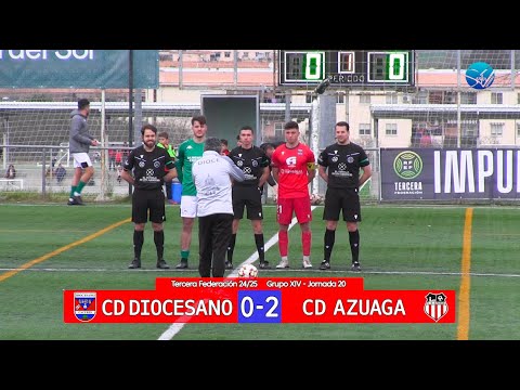 Resumen: CD Diocesano - CD Azuaga (Tercera Federación Gr.XIV 24/25)