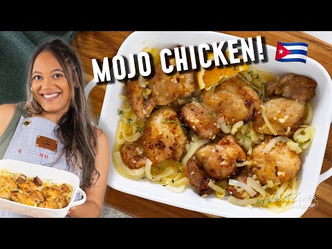 Air Fryer Cuban Mojo Chicken | Cuban Recipes | Chef Zee Cooks