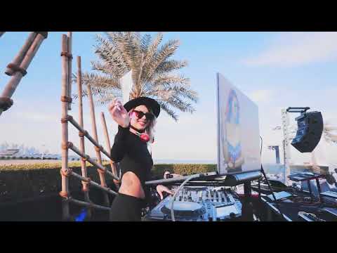 DJ Ñaña warming up the crowd for Shkoon @ Iris Doha