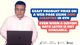 Dom Scraping: Extract Price From the Page with GTM