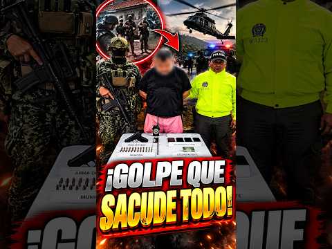 ¡NO HAY ESCONDITE! 🚨 Cayó alias Doble Cero en Antioquia