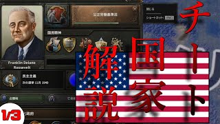 HOI4 初心者解説～最強のチート国家、史実ルート編～【HOI4 アメリカ解説1/3】