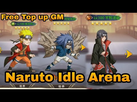 Naruto Idle Arena P-Server VIP Max + GM 1 - Free Top up GM - Free Hero ★5 & More