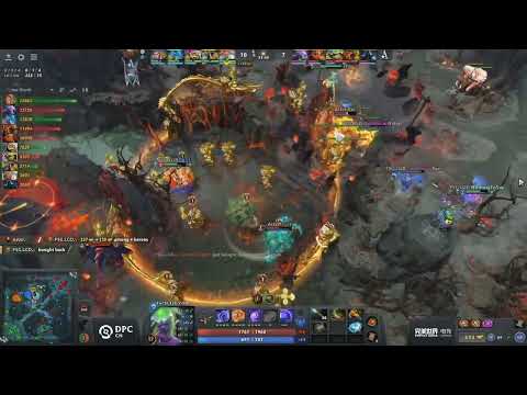 Monet saving chrono while everyone is trying to kill Ame MK - Aster vs PSG.LGD - DPC CN - Dota 2