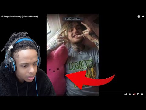 ☆LiL PEEP☆ black fingernails | Dead money | REACTION (no feature)