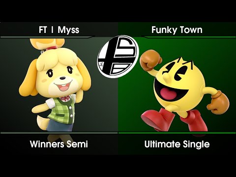 S&Bagar #10 Winners Semi - FT | Myss (Isabelle) Vs. Funky Town (Pac-Man) SSBU Ultimate Tournament