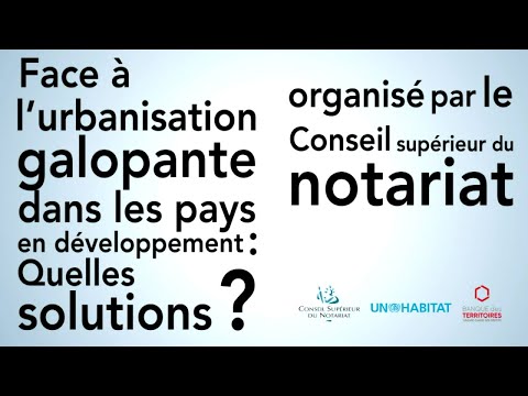 , title : 'PED : Face à l’urbanisation galopante, quelles solutions ?'