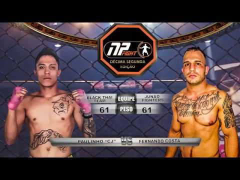 LUTA : PAULINHO "CJ" X FERNANDO COSTA - NP FIGHT 12 - EVENTO DE MMA EM GOIÂNIA