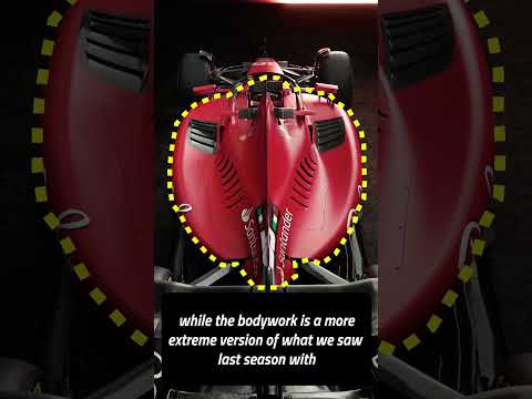 Inside Ferrari’s 2023 F1 car #shorts #f1 # #automotive #formula1