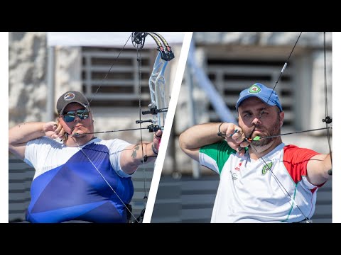 Jere Forsberg v Matteo Bonacina – compound men gold | Rome 2022 European Para Championships