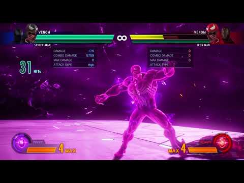 Spider-Man and Venom 9k combo