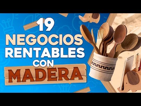 , title : '💸 19 Negocios Rentables CON MADERA 🔨 Negocios de CARPINTERÍA'